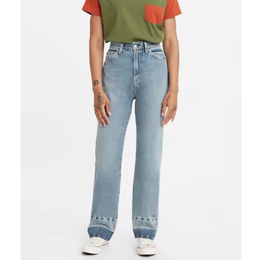 LEVI’S 1950’s Vintage Clothing 701 Jeans NWT Sz 29 Teen Doll - Picture 6 of 15